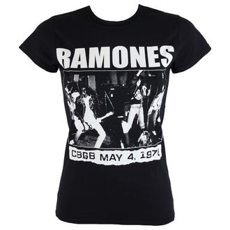 tee-shirt métal pour femmes Ramones - CBGBS 1978 - ROCK OFF, ROCK OFF, Ramones