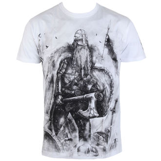 t-shirt hommes ALISTAR - Viking After the Battle - blanc, ALISTAR