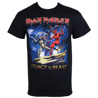t-shirt pour homme Iron Maiden - Héritage Bête Combat - ROCK OFF, ROCK OFF, Iron Maiden