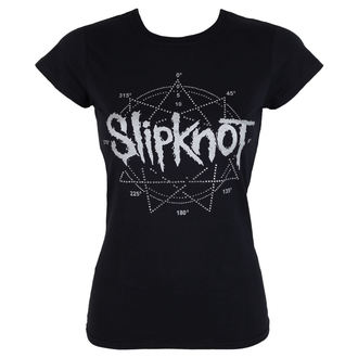 tee-shirt métal pour femmes Slipknot - Logo Star - ROCK OFF - SKTS32LB
