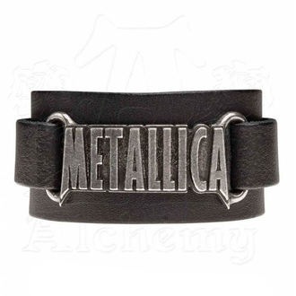 Bracelet Metallica - ALCHEMY GOTHIC - Logo, ALCHEMY GOTHIC, Metallica