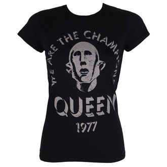 tee-shirt métal pour femmes Queen - We Are The Champions - ROCK OFF, ROCK OFF, Queen