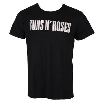 tee-shirt métal pour hommes Guns N' Roses - Logo & Bullet - ROCK OFF - GNRAPSLUB01MB