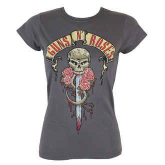 tee-shirt métal pour femmes Guns N' Roses - Dripping Dagger - ROCK OFF - GNRTS23LC