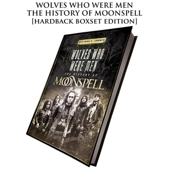 Livre ( coffret cadeau) Wolves Who Were Men - The History Of Moonspell - coffret, CULT NEVER DIE, Moonspell