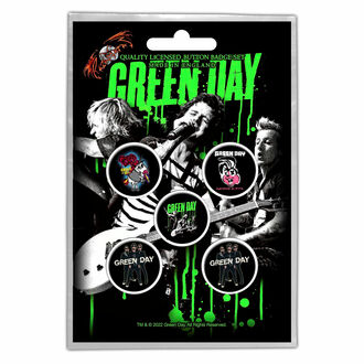 Badges GREEN DAY - REVOLUTION - RAZAMATAZ, RAZAMATAZ, Green Day