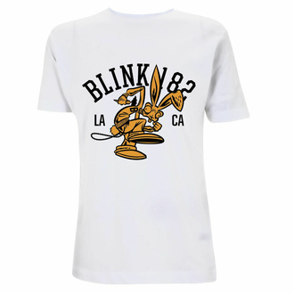 T-shirt pour homme Blink 182 - College Mascot - blanc, NNM, Blink 182
