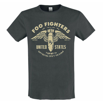 t-shirt pour homme FOO FIGHTERS - ONE BY ONE - CHARCOAL - AMPLIFIED, AMPLIFIED, Foo Fighters