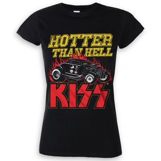tee-shirt métal pour femmes Kiss - Hotter Than Hell - HYBRIS, HYBRIS, Kiss
