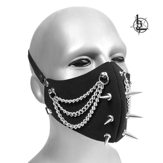 Masque (masque facial) Spikes, Leather & Steel Fashion