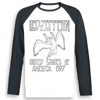 tee-shirt métal pour hommes Led Zeppelin - USA 77 - NNM - RTLZEBBWBUSA