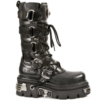Bottes New rock - Girdles Boots (474-S1) Noir