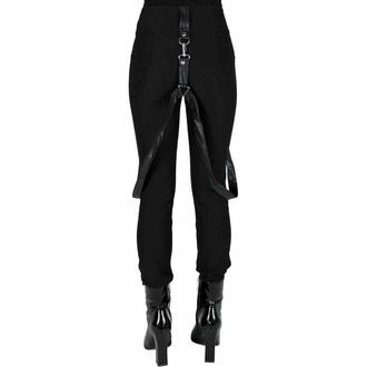 pantalon pour femmes KILLSTAR - Shadow Stripes - Noir, KILLSTAR