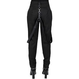 pantalon pour femmes KILLSTAR - Shadow Stripe - Rayure fine, KILLSTAR