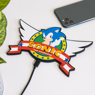 Chargeur sans fil pour téléphone portable Sonic the Hedgehog, NUMSKULL