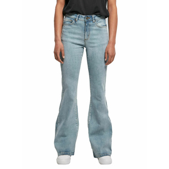 pantalon pour femmes URBAN CLASSICS - Flared Denim - TB4549 - tinted light blue wa