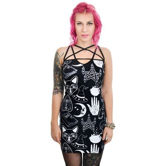 Robe femmes TOO FAST - PENTAGRAM - WITCHY WOMAN0OCCULT SYMBOLES, TOO FAST