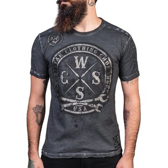 t-shirt hardcore pour hommes - Chop Shop - WORNSTAR, WORNSTAR