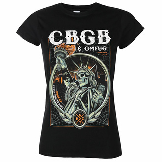 t-shirt pour femmes CBGB - Liberty - ROCK OFF, ROCK OFF, CBGB