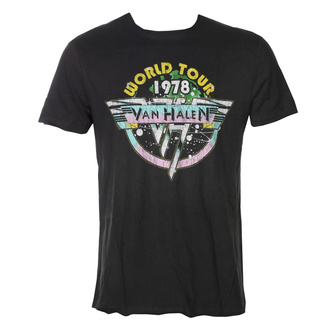 tee-shirt métal pour hommes Van Halen - World Tour 78 - AMPLIFIED - ZAV210VHC