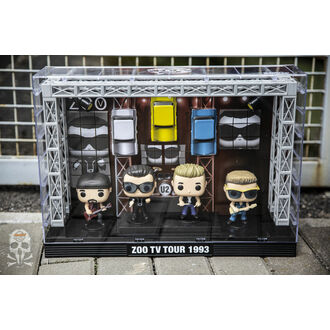 Figurines (ensemble) U2 - POP! Des moments - zoo TV 1993 To ur, POP, U2