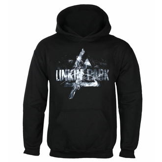 Sweatshirt pour homme Linkin Park - Smoke Logo - NOIR - ROCK OFF - LPHD11MB