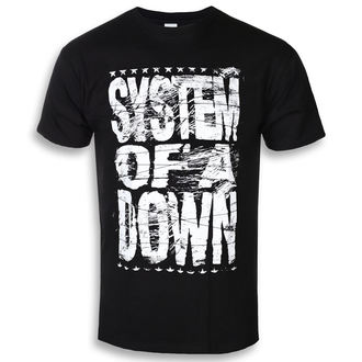 t-shirt pour homme SYSTEM OF A DOWN - DISTRESSED LOGO - PLASTIC HEAD, PLASTIC HEAD, System of a Down