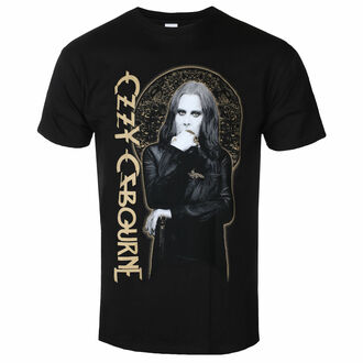 T-shirt pour homme Ozzy Osbourne - Patient No.9 Gold Graphic - Noir - ROCK OFF, ROCK OFF, Ozzy Osbourne