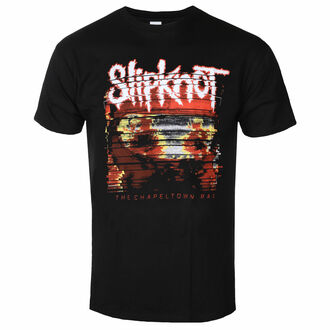 T-shirt pour homme Slipknot - Chapeltown Chiffon Problème - Noir - ROCK OFF, ROCK OFF, Slipknot