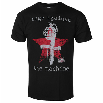 T-shirt pour homme RAGE AGAINST THE MACHINE - BULLS ON PARADE MIC - PLASTIC HEAD, PLASTIC HEAD, Rage against the machine
