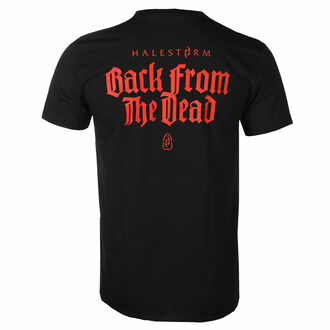 T-shirt pour homme HALESTORM - BACK FROM THE DEAD ALBUM - NOIR - PLASTIC HEAD, PLASTIC HEAD, Halestorm