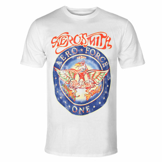 T-shirt pour homme Aerosmith - Aero Force - BLANC - ROCK OFF, ROCK OFF, Aerosmith