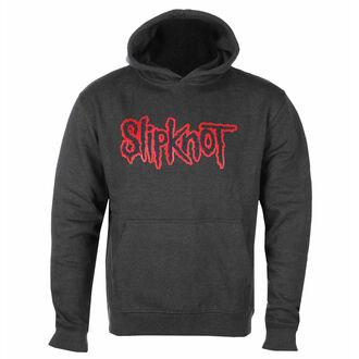 Sweat à capuche pour homme Slipknot - Logo - GRIS - ROCK OFF - SKHD01MG