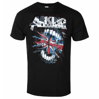 t-shirt pour homme Asking Alexandria - Packaged Flag Eater - NOIR - ROCK OFF, ROCK OFF, Asking Alexandria