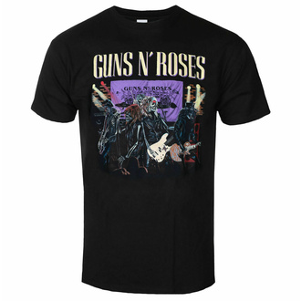 T-shirt pour hommes Guns N' Roses - It's So Easy Skeleton Group - Noir - DRM12748400