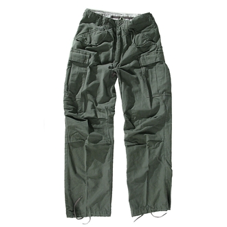 pantalons pour hommes MMB - M65 Haleter NyCo lavé - OLIV - 200201