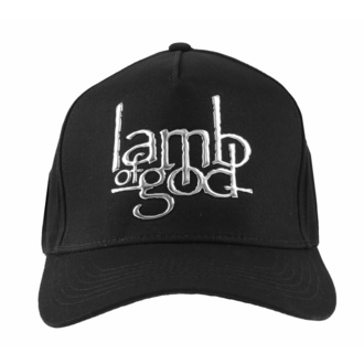 Casquette Lamb Of God - Sonic Logo Sliver - ROCK OFF, ROCK OFF, Lamb of God