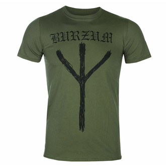 t-shirt pour homme BURZUM - RUNE GREEN - PLASTIC HEAD, PLASTIC HEAD, Burzum
