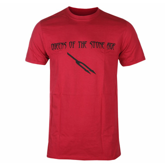 T-shirt pour homme Queen of stone age - Deaf Songs  - ROUGE - ROCK OFF, ROCK OFF, Queens of the Stone Age