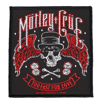 Patch Mötley Crüe - Too Fast For Love - RAZAMATAZ, RAZAMATAZ, Mötley Crüe
