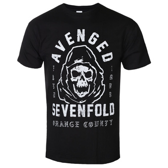 T-shirt Avenged Sevenfold pour hommes - So Grim Orange - ROCK OFF, ROCK OFF, Avenged Sevenfold