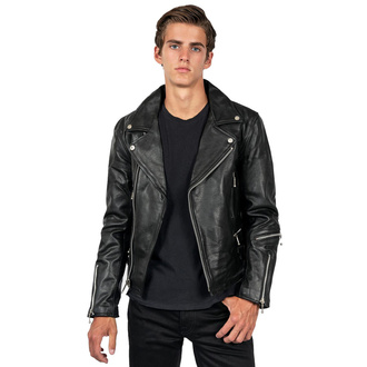 Veste hommes (motard) STRAIGHT TO HELL - Defector Blk Nick, STRAIGHT TO HELL