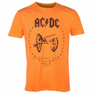 t-shirt pour homme AC/DC - FOR THOSE ABOUT TO ROCK - ORANGE CRUSH - AMPLIFIED, AMPLIFIED, AC-DC