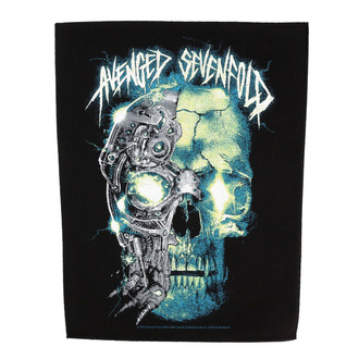 Grand patch Avenged Sevenfold - Mechanical Skull - RAZAMATAZ, RAZAMATAZ, Avenged Sevenfold