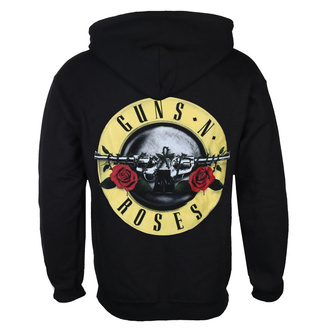 sweat-shirt avec capuche pour hommes Guns N' Roses - Classic Logo - ROCK OFF - GNRZHD04MB