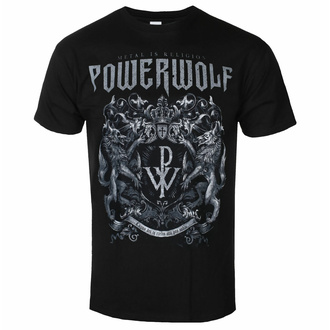 t-shirt pour homme Powerwolf - Crest - Metal Is Religion - DRM129337
