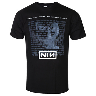 T-shirt NINE INCH NAILS pour hommes - HEAD LIKE A HOLE - PLASTIC HEAD, PLASTIC HEAD, Nine Inch Nails