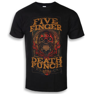 tee-shirt métal pour hommes Five Finger Death Punch - Wanted - ROCK OFF, ROCK OFF, Five Finger Death Punch