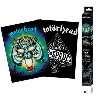 Affiche (deux pièces) Motörhead – Overkill – Ace of Spades – GBYDCO164, NNM, Motörhead