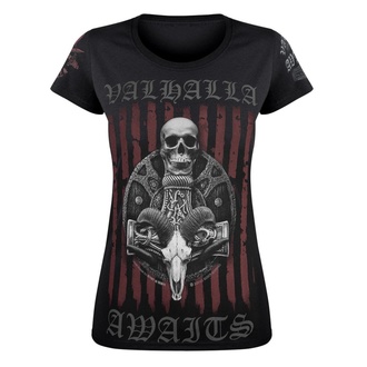 T-shirt pour femmes VICTORY OR VALHALLA - VIKING SHIELD, VICTORY OR VALHALLA